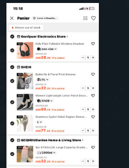 Shein New Order 5 Products